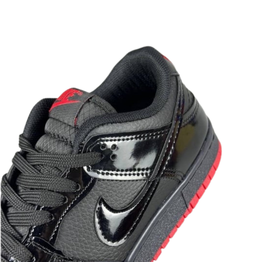 Nike Dunk Low Sneaker Red-Black Erkek