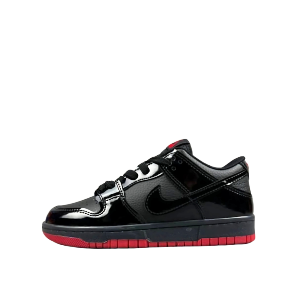 Nike Dunk Low Sneaker Red-Black Erkek
