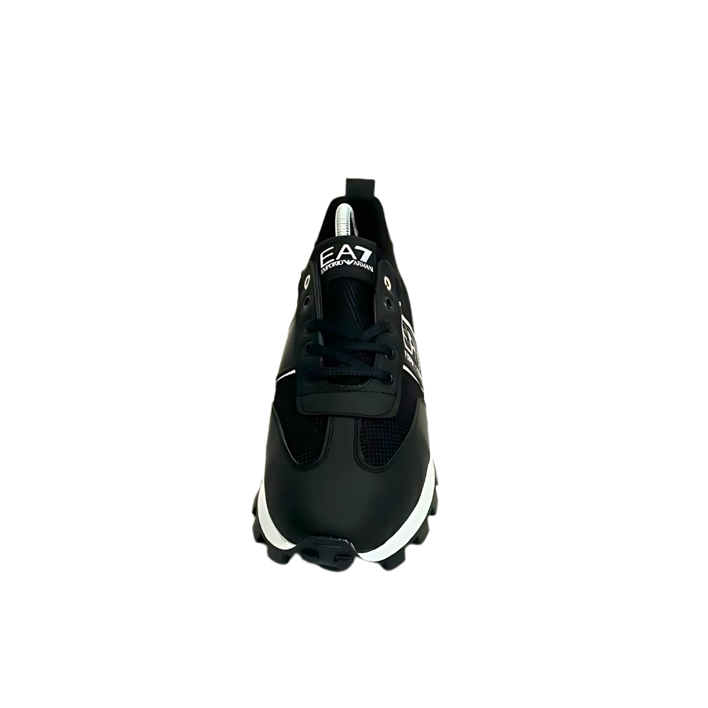 EA7 Carbon Sneakers  Black and White Erkek