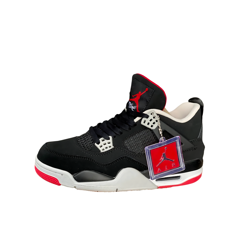 Nike Air Jordan 4 Retro Black Erkek