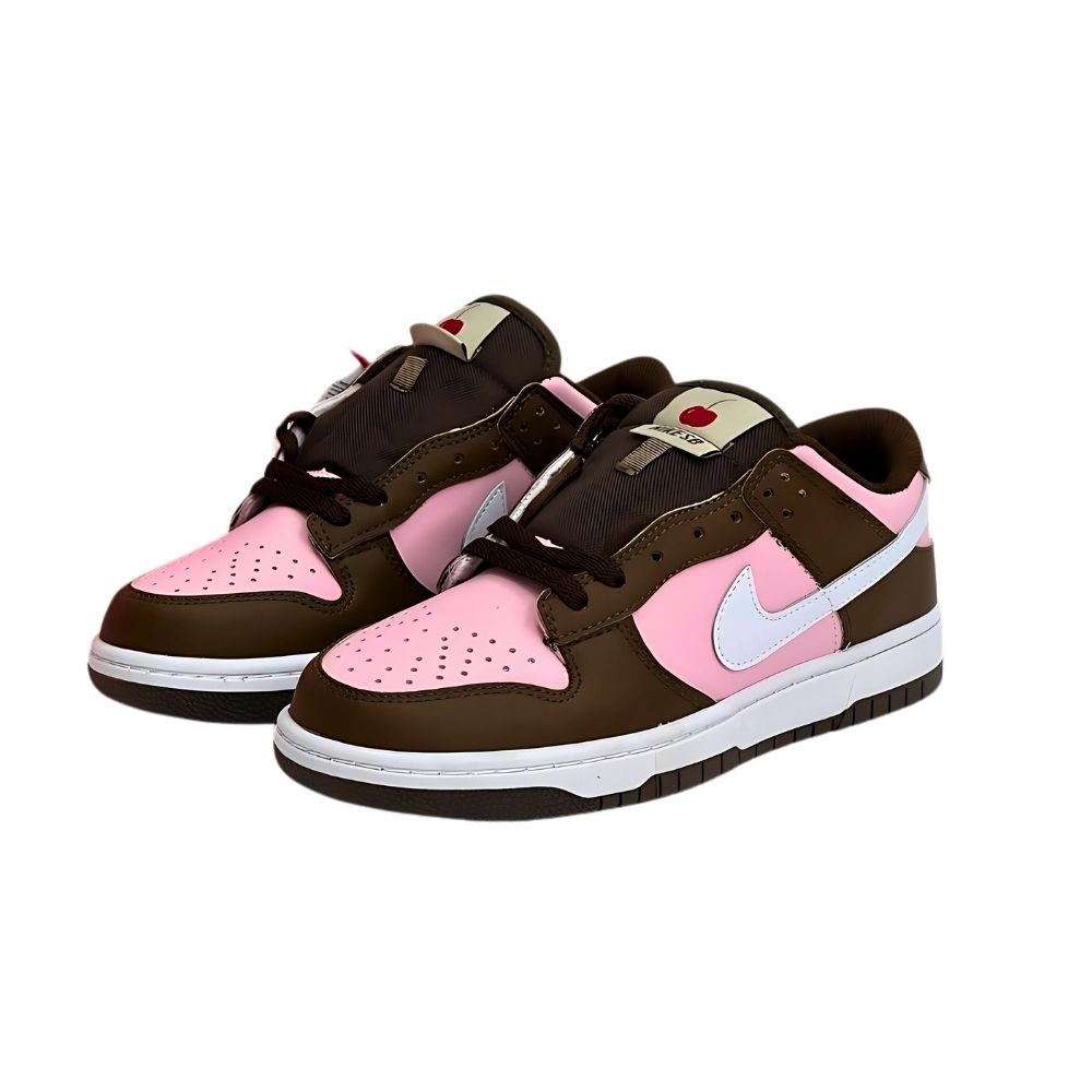 Nike Dunk Low Kadın Sneaker Kahve/Pembe
