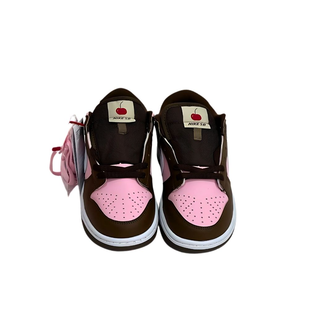 Nike Dunk Low Kadın Sneaker Kahve/Pembe