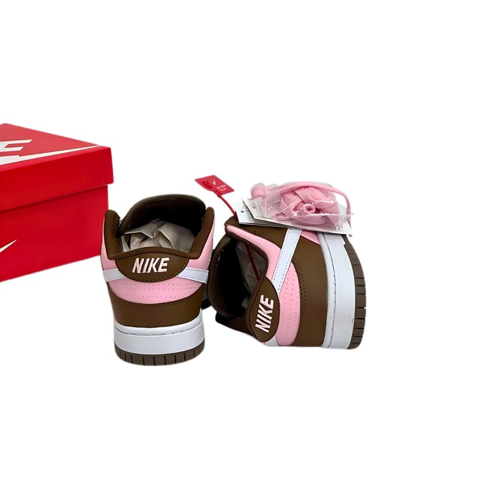 Nike Dunk Low Kadın Sneaker Kahve/Pembe