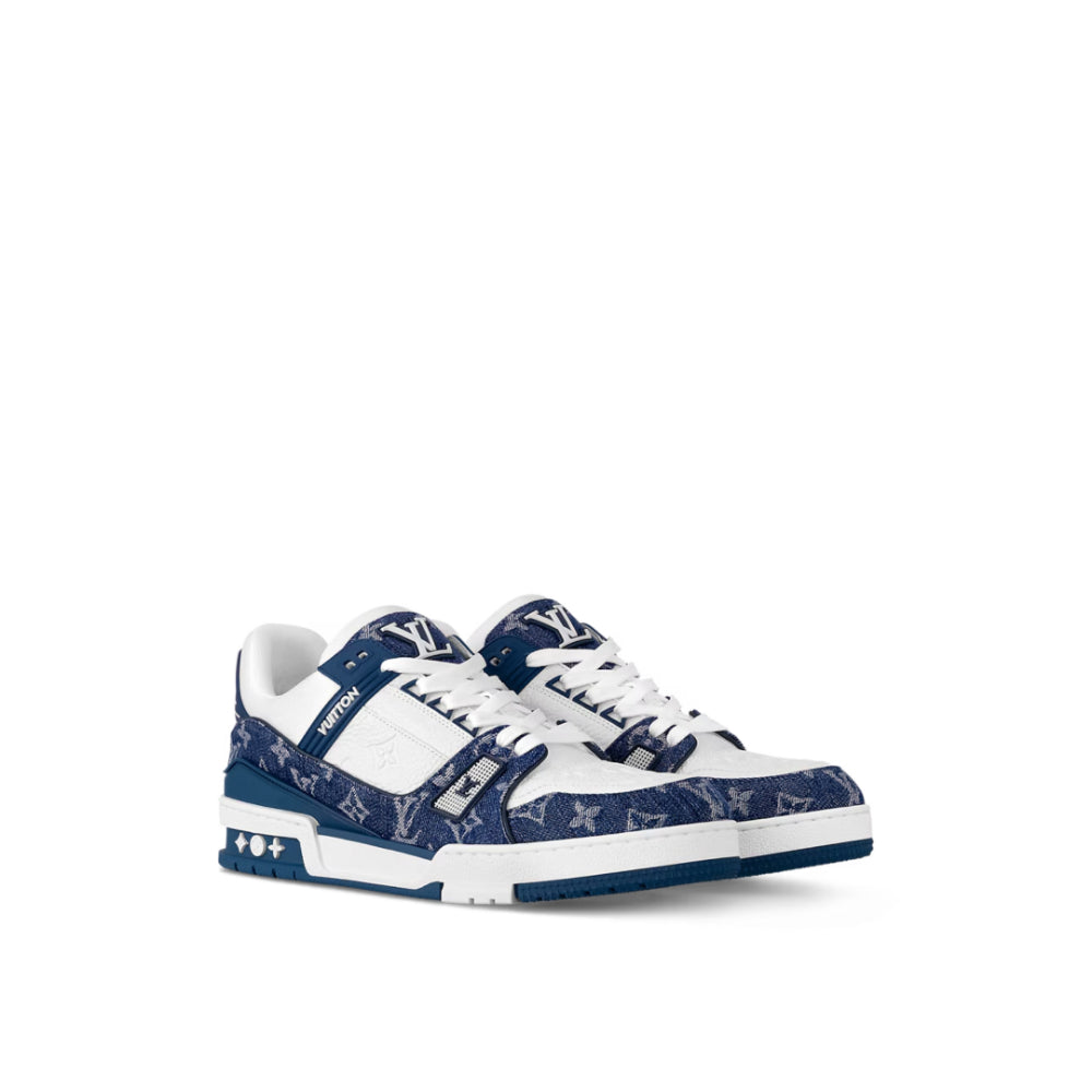 Louis Vuitton Trainer Sneaker Blue